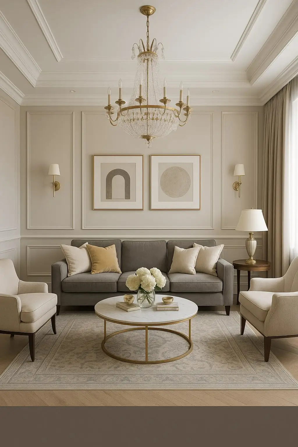 Современная неоклассика в интерьер