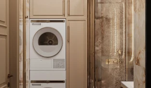 Ремонт 5-ти комнатной квартиры «Богатство Монохрома» - 21