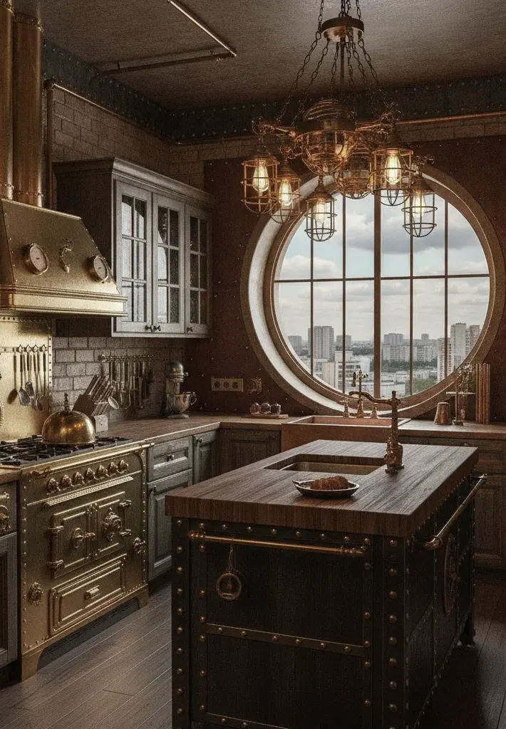 Стиль интерьера: Стимланк (Steampunk)